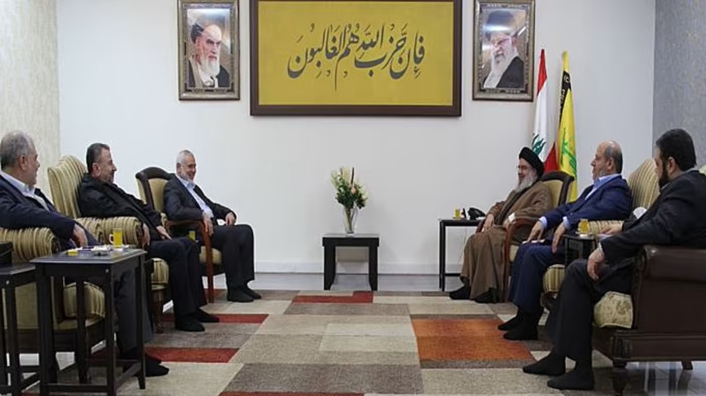 تفاصيل لقاء نصر الله وهنية في العاصمة بيروت