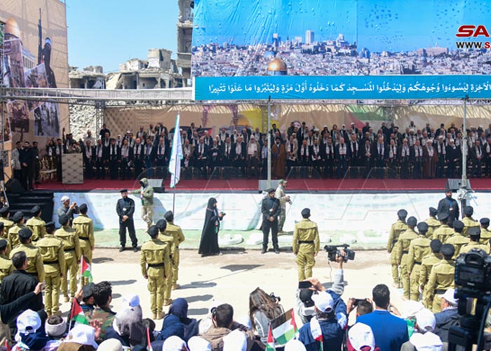 فعاليات بالمخيمات الفلسطينية في سوريا بذكرى يوم القدس العالمي