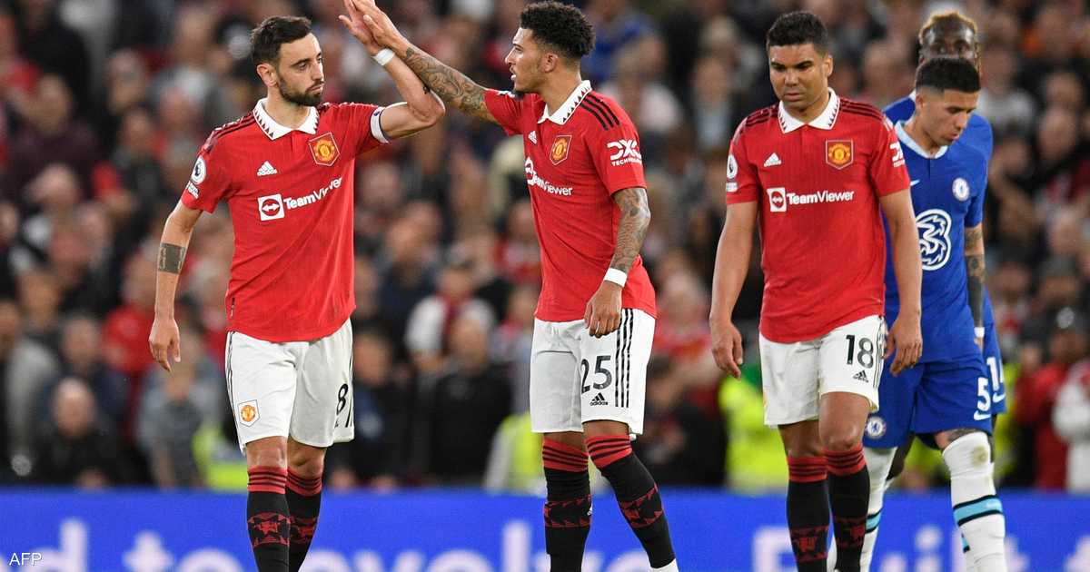 مانشستر يونايتد ينهي أحلام ليفربول برباعية في تشيلسي