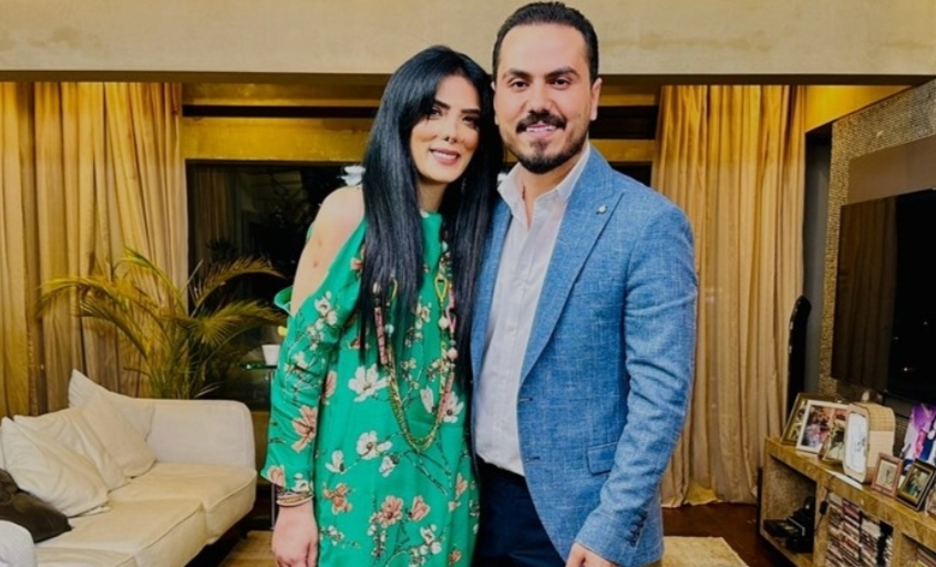 ما حقيقة خطوبة الفنانة حورية فرغلي ونزار الفارس؟