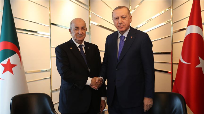 أردوغان يدعو نظيره الجزائري لحضور مراسم تنصيبه