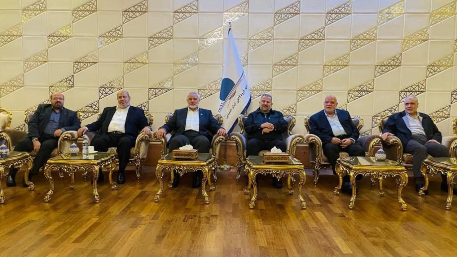 هنية يصل طهران رفقة وفد قيادي من حماس بدعوة رسمية