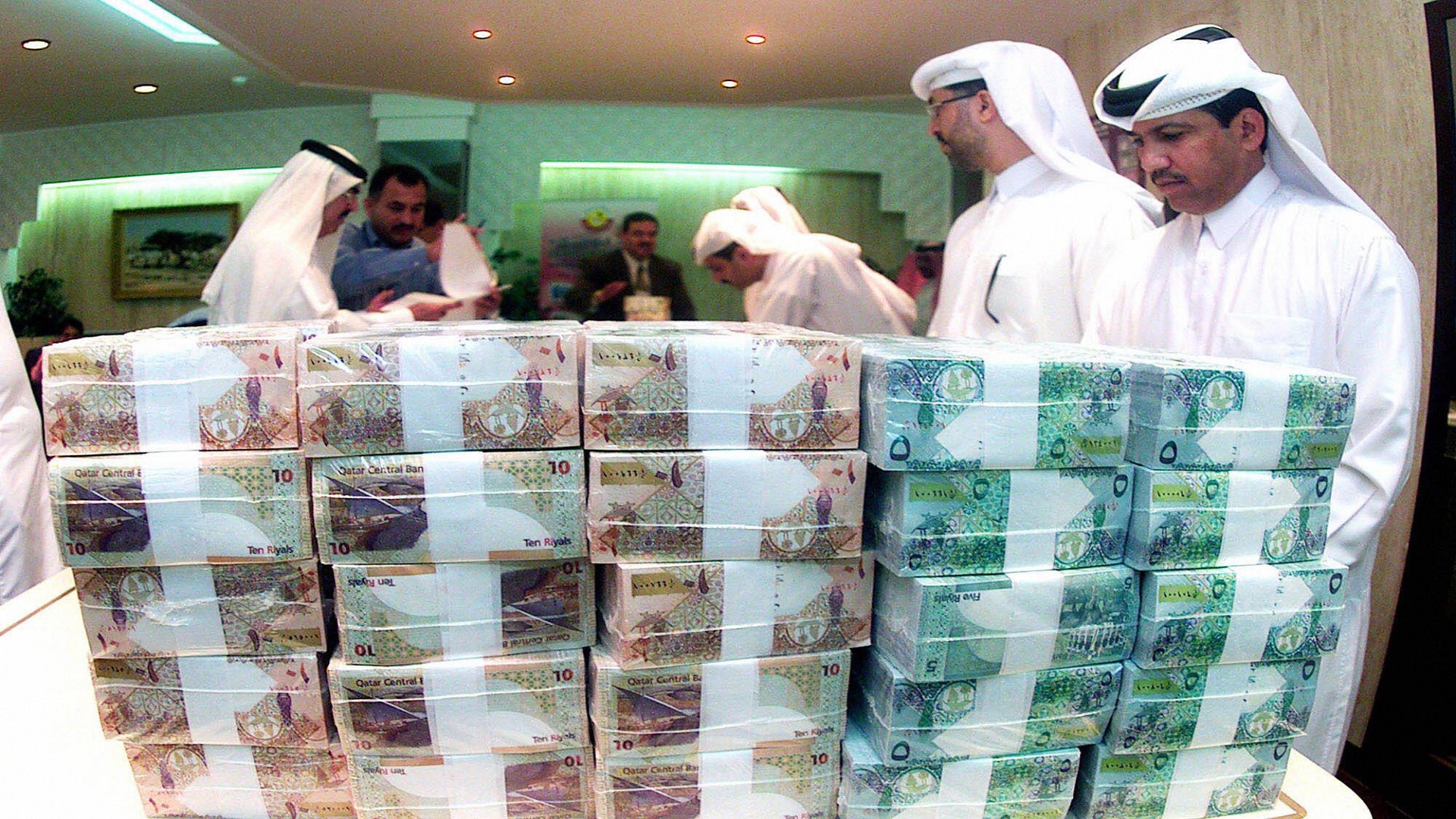 ارتفاع إجمالي الاحتياطات الأجنبية في قطر إلى قرابة 240 مليار ريال
