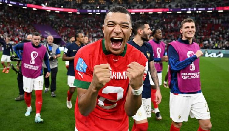 مبابي يشيد بنجوم أفارقة ويتمنى فوز منتخب المغرب بكأس العالم