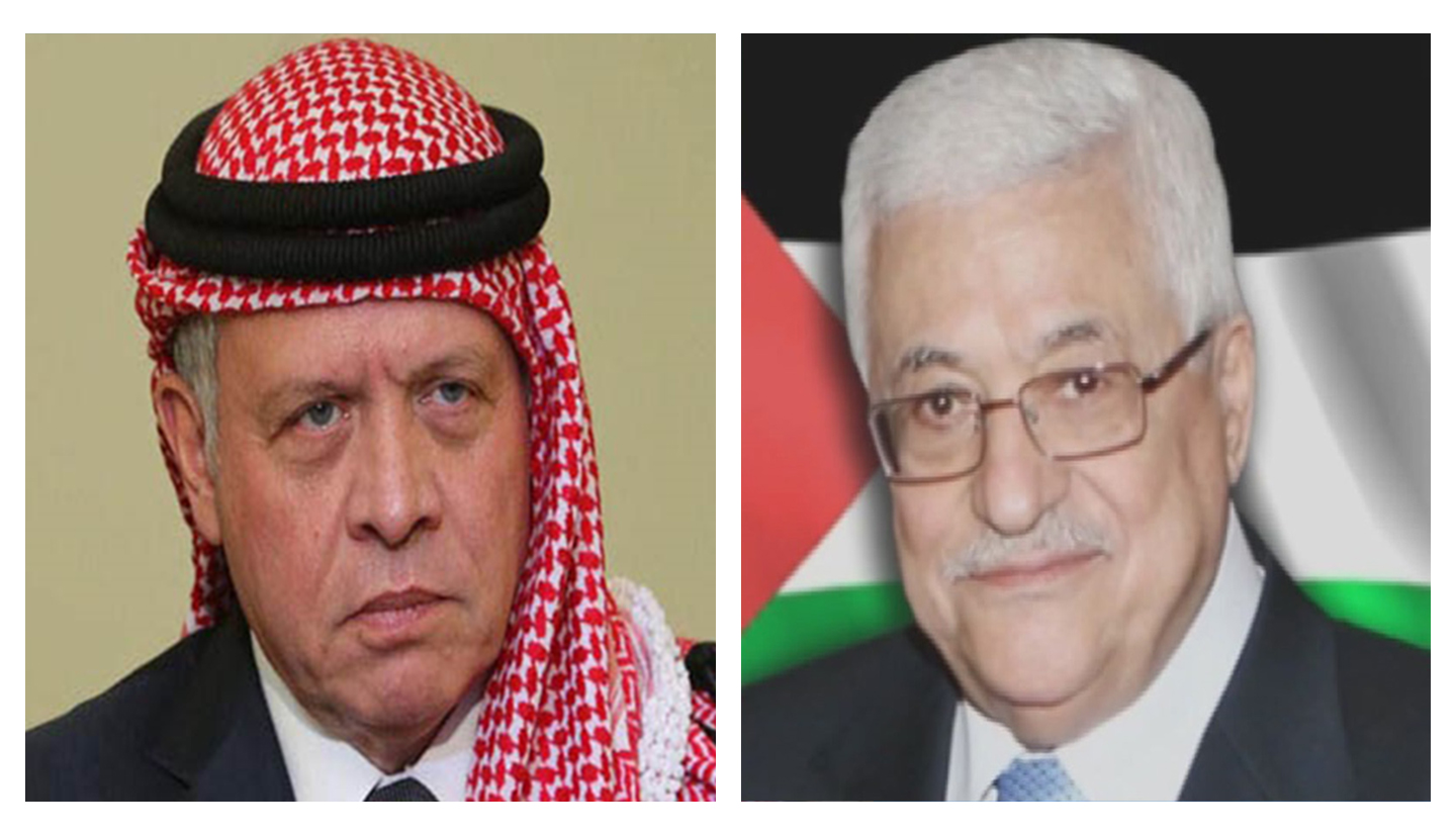 الرئيس عباس يصل عمان ويلتقي العاهل الأردني