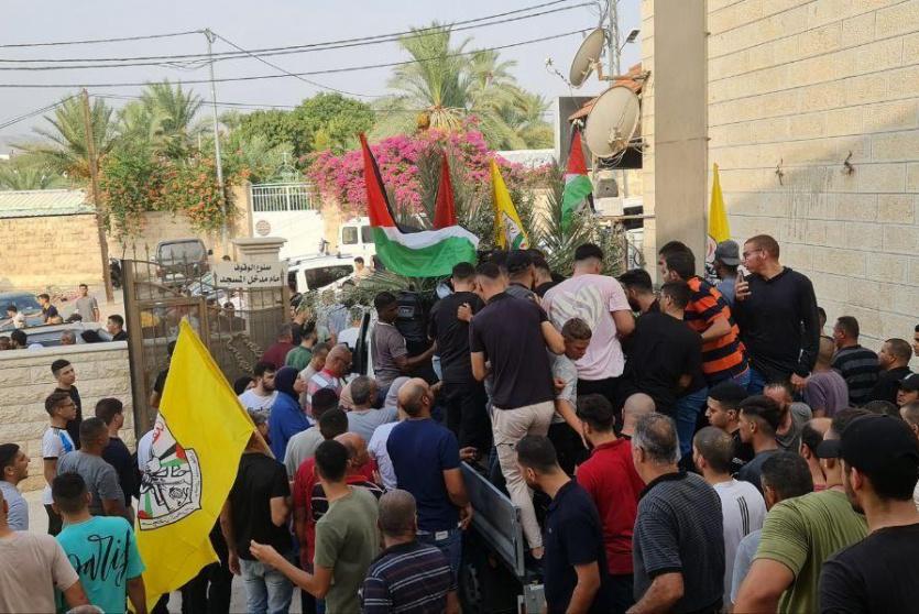 تشييع جثماني الشهيدين محمد نجوم وقصي الولجي في أريحا
