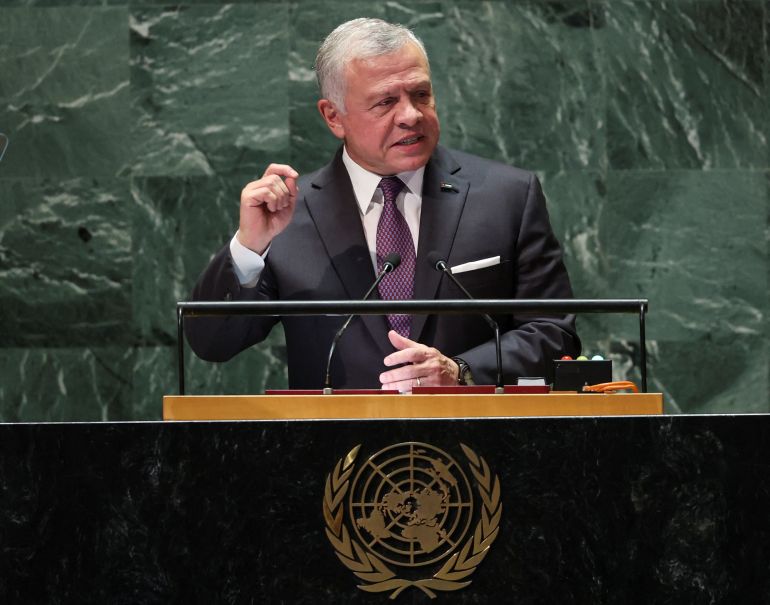 الأردن يدعو لإنهاء الصراع الفلسطيني الإسرائيلي على أساس حل الدولتين