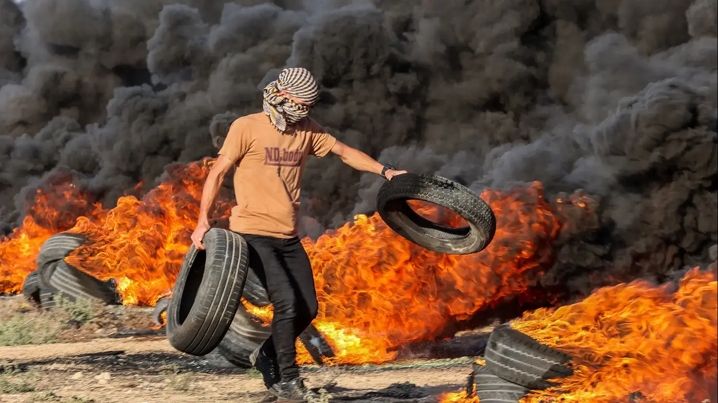 مصابون برصاص الاحتلال على الحدود الشرقية لقطاع غزة
