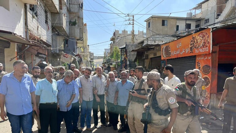 إخلاء مدارس مخيم عين الحلوة جنوب لبنان من المسلحين- فيديو