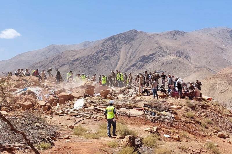 وزير العدل المغربي: عدة قرى اختفت كليًا جراء الزلزال المدمر