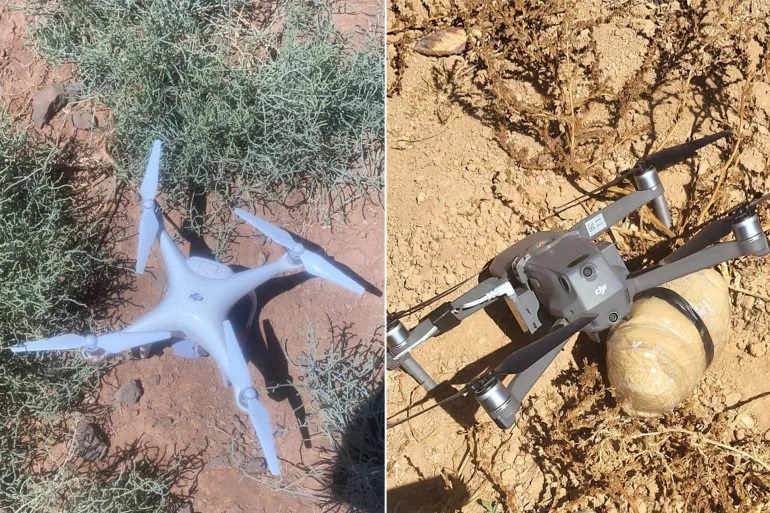 الجيش الأردني يسقط مسيّرتين محمّلتين بمخدرات من سوريا