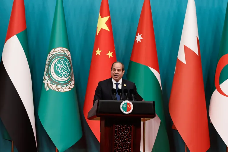 السيسي: لا سلام بدون المعالجة الشاملة للقضية الفلسطينية