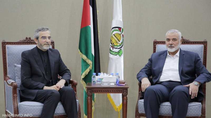 هنية لوزير خارجية إيران: إسرائيل فشلت في حرب غزة