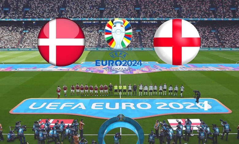 التعادل يحسم مواجهة إنجلترا والدنمارك في اليورو