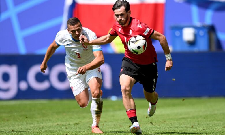 التعادل الإيجابي يحسم مباراة جورجيا والتشيك في اليورو