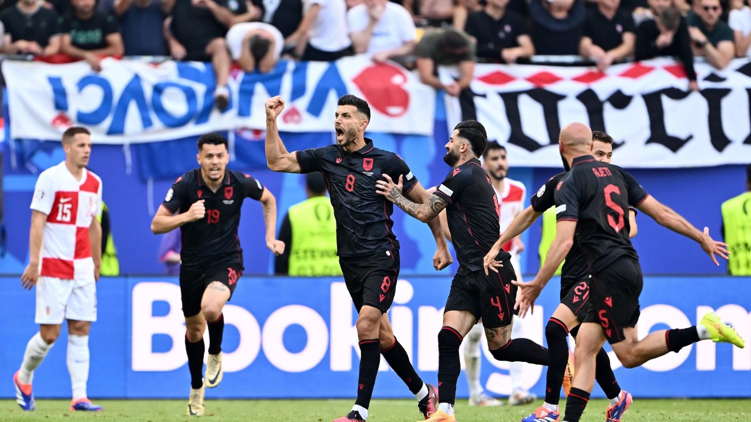 تعادل تاريخي يحسم مباراة ألبانيا وكرواتيا في اليورو