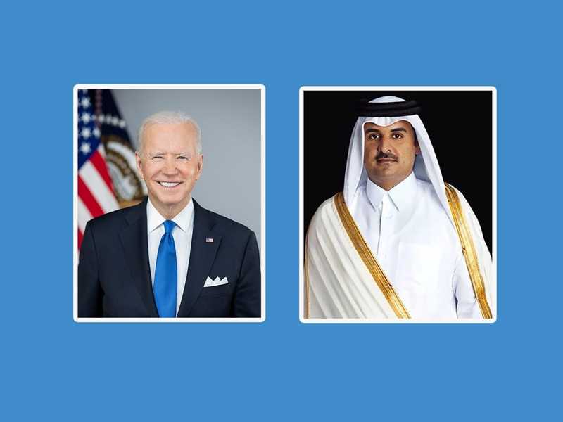 بايدن لأمير قطر: عليك استخدام كافة الوسائل لإقناع حماس بقبول عرض صفقة الرهائن