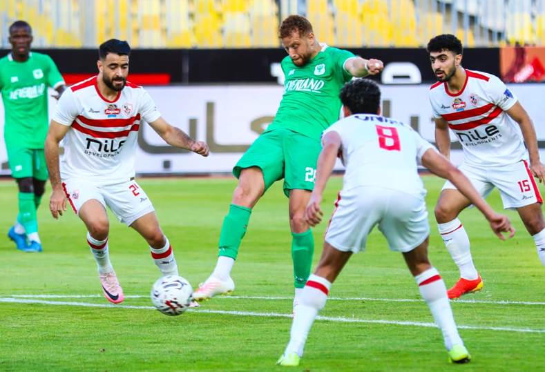 المصري البورسعيدي يقهر الزمالك بهدفين مقابل هدف