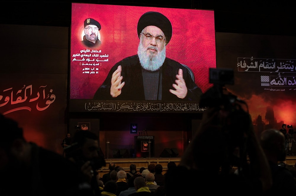 نصر الله: بمفردنا أو مع محور المقاومة – ردّنا آتٍ أيّاً تكن العواقب
