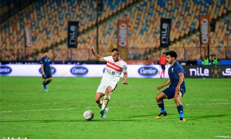 الزمالك يقسو على إنبي بأربعة أهداف لهدفين