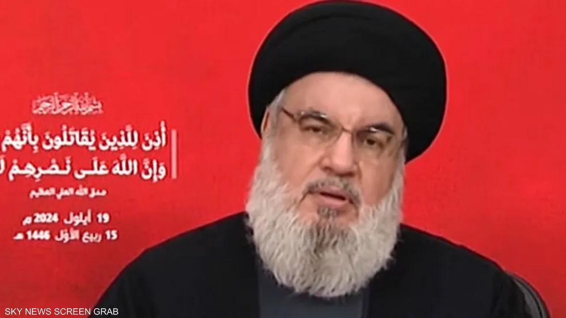 نصر الله: لا شك تعرضنا لضربة أمنية وإنسانية غير مسبوقة