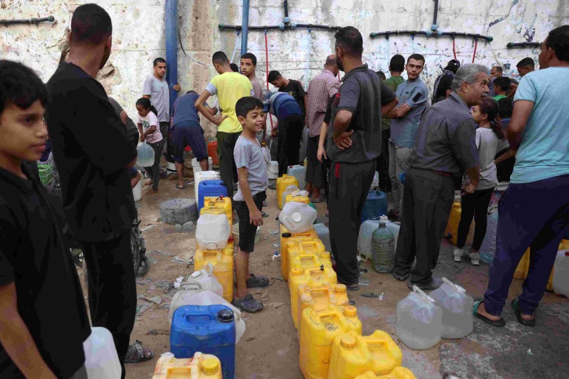 الاحتلال يدمر 75% من آبار المياه في مدينة غزة