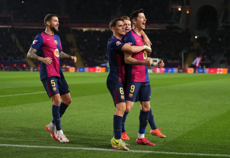 برشلونة يتصدر الليغا بفوز صعب على رايو فاليكانو