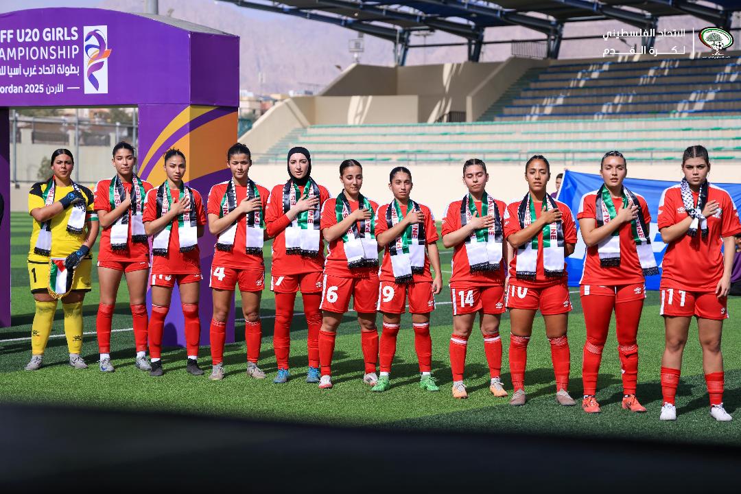 منتخب فلسطين للشابات يكتسح نظيره الكويتي بتسعة أهداف