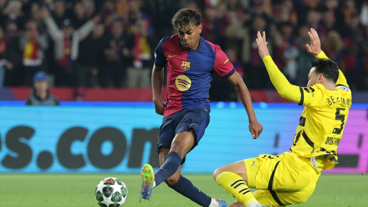 برشلونة يسحق دورتموند ويضع قدماً في نصف النهائي