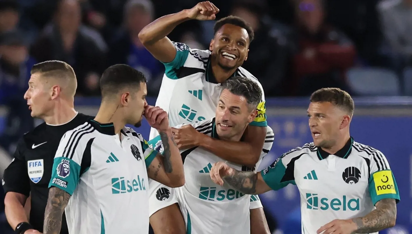 نيوكاسل يقسو على ليستر سيتي في الدوري الإنكليزي