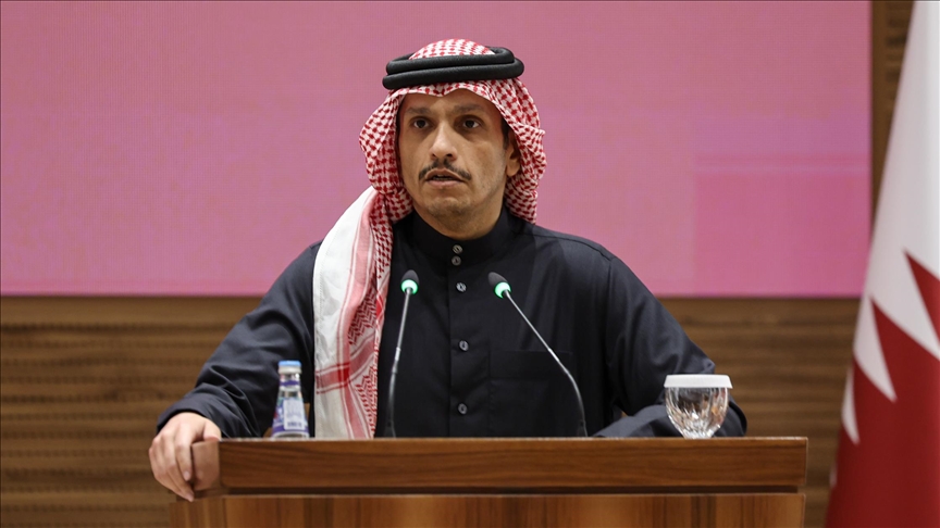 وزيرا خارجية قطر وإيران يبحثان تطورات الأوضاع في غزة