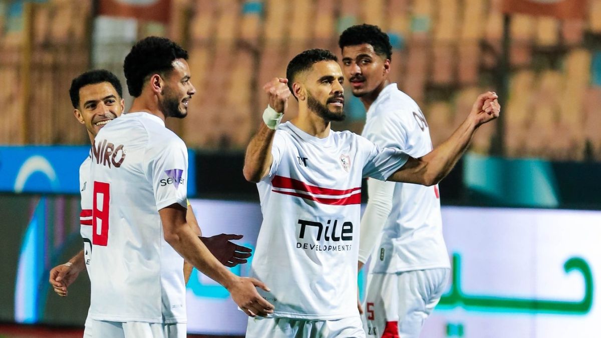 الزمالك يهزم حرس الحدود والمصري بكتسح بتروجيت
