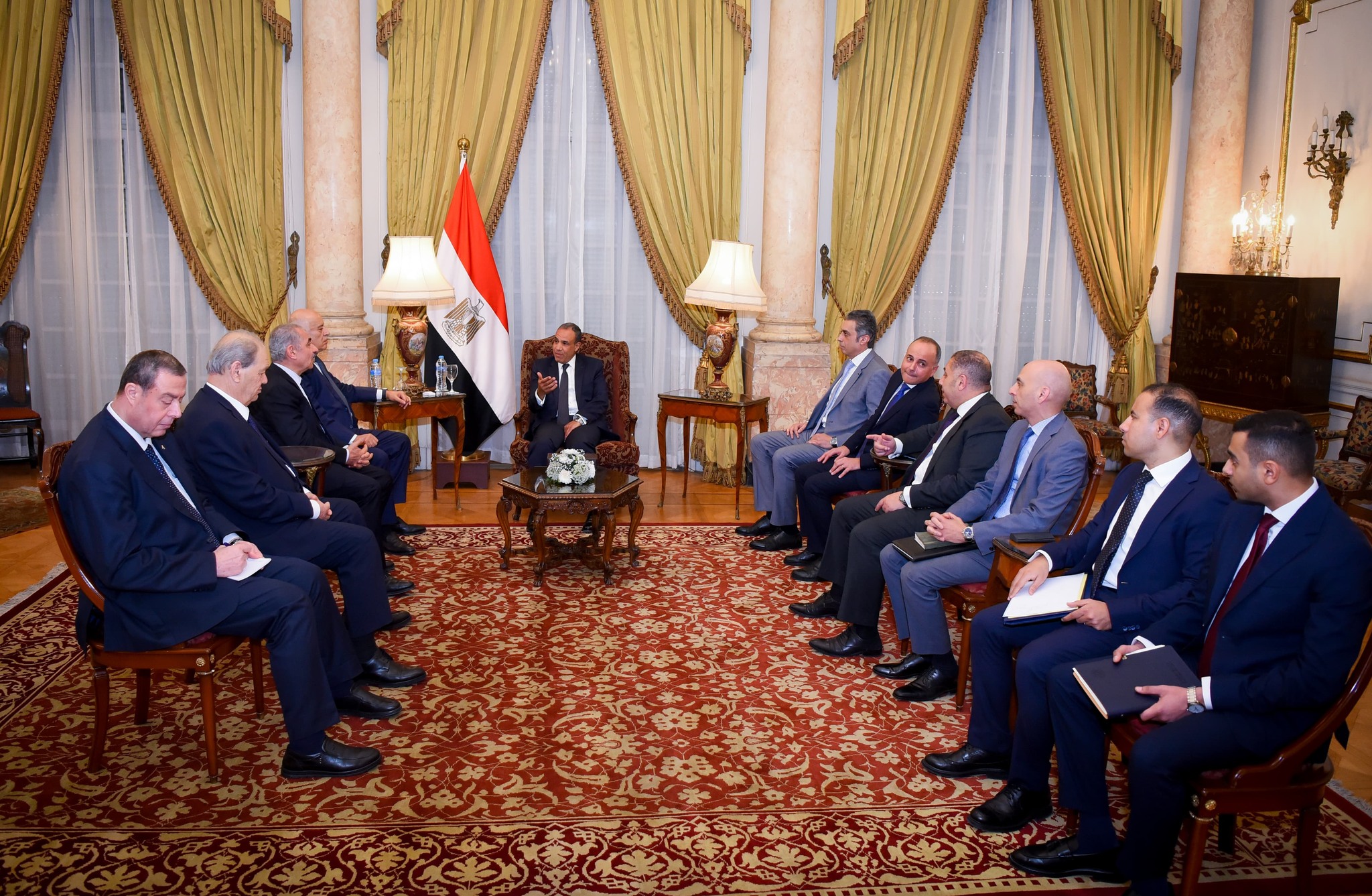 وفد حركة "فتح" يلتقي وزير الخارجية المصري
