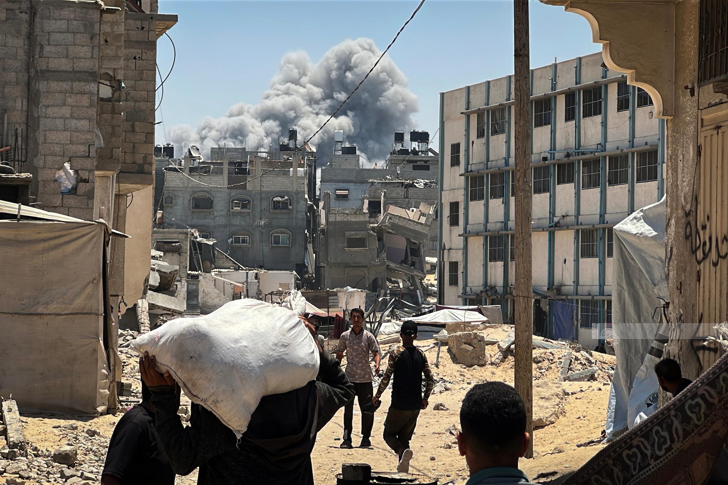 حرب الإبادة: شهداء وجرحى بنيران وغارات الاحتلال المتواصلة على قطاع غزة