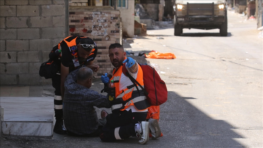 إصابة 5 فلسطينيين في اقتحام الجيش الإسرائيلي مخيم بلاطة