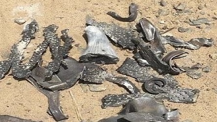 شظايا الصواريخ