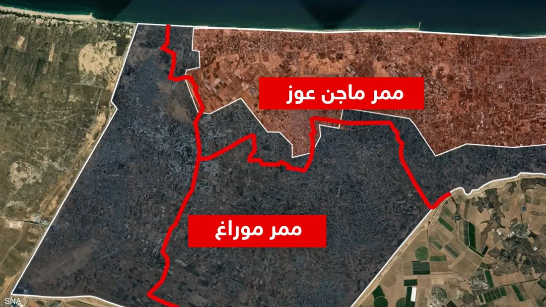 جيش الاحتلال يعلن عن شق محور ماجين عوز لفصل مدينة خان يونس