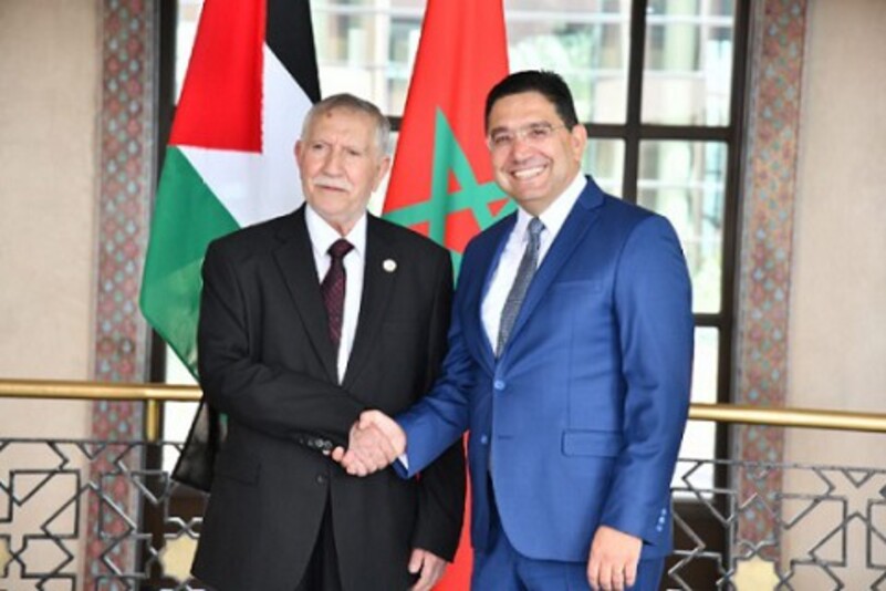 مباحثات مغربية فلسطينية حول تداعيات الحصار الإسرائيلي