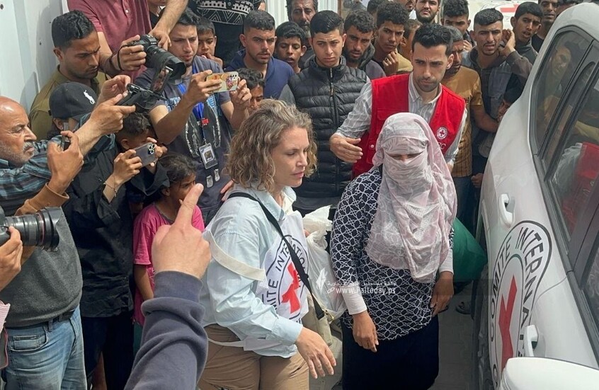 بينهم سيدتان.. إسرائيل تفرج عن 9 أسرى فلسطينيين من غزة
